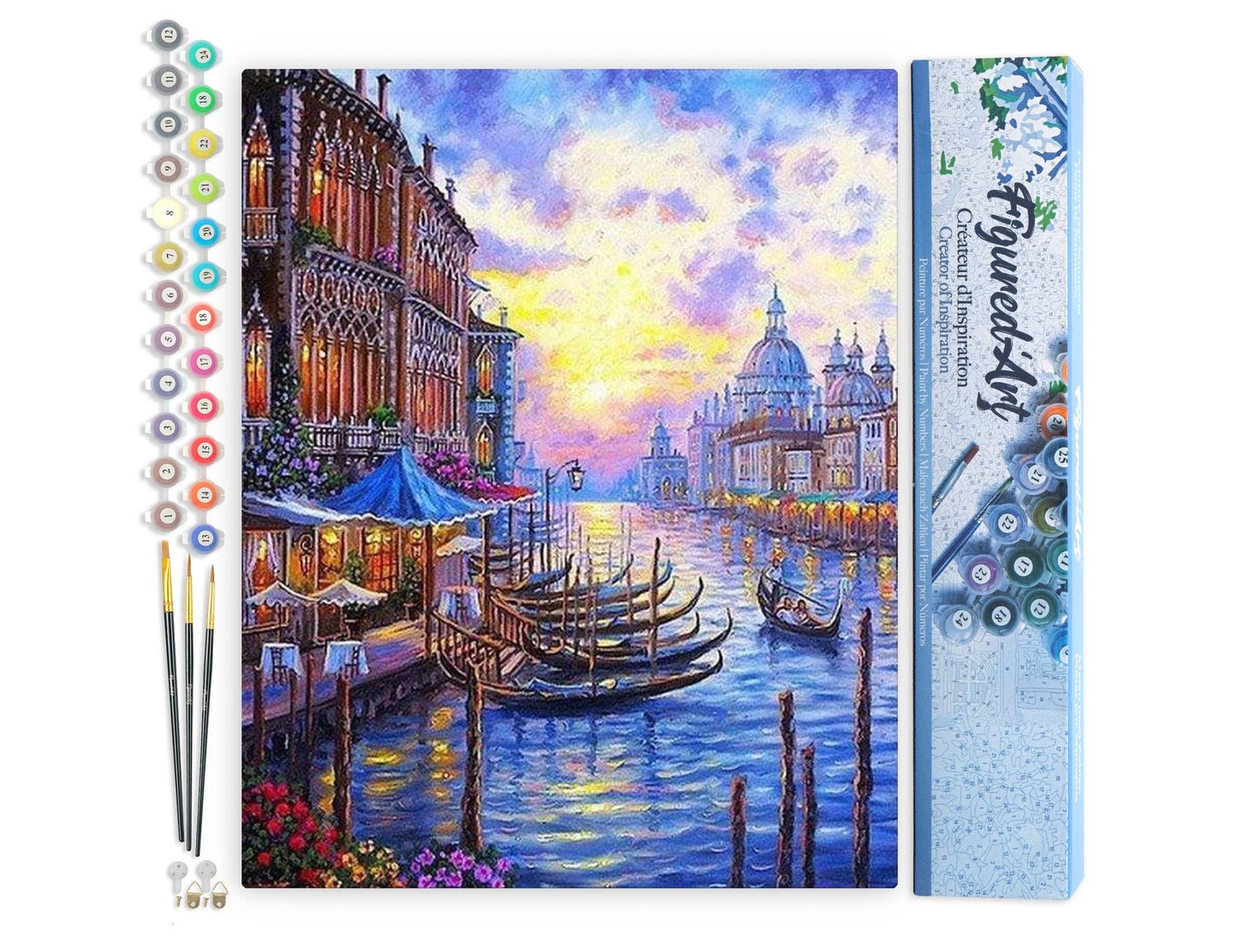 Paint by numbers - The Grand Canal of Venice