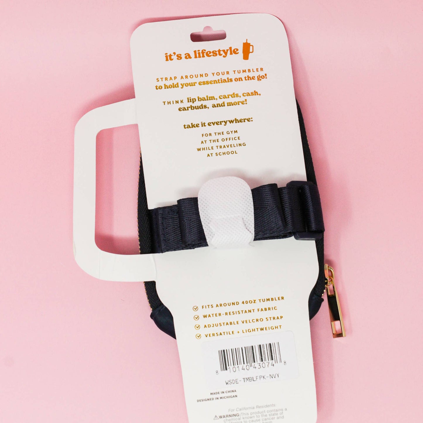 Tumbler Fanny Pack - Navy