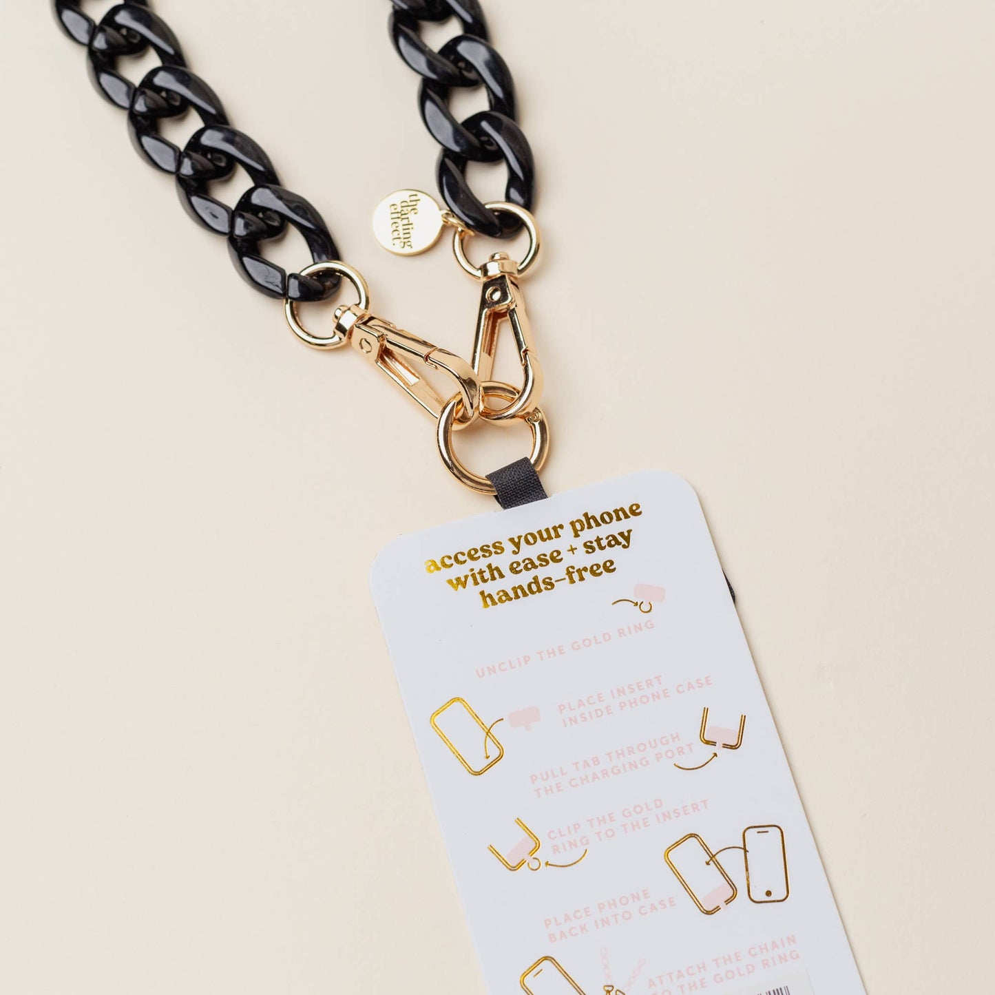 Hold the Phone Crossbody Chain-Tri Lively