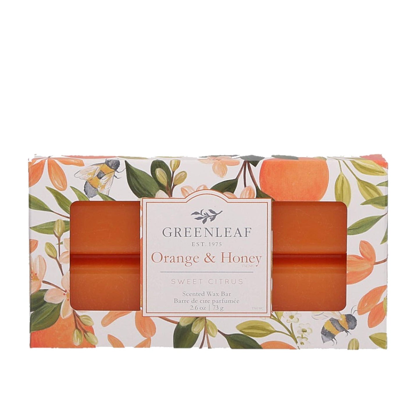 Orange & Honey Wax Bar