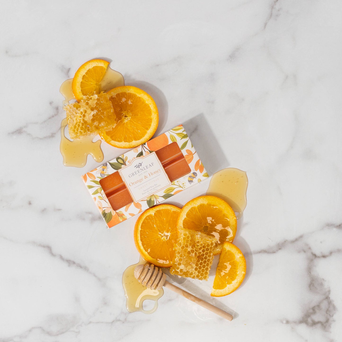 Orange & Honey Wax Bar