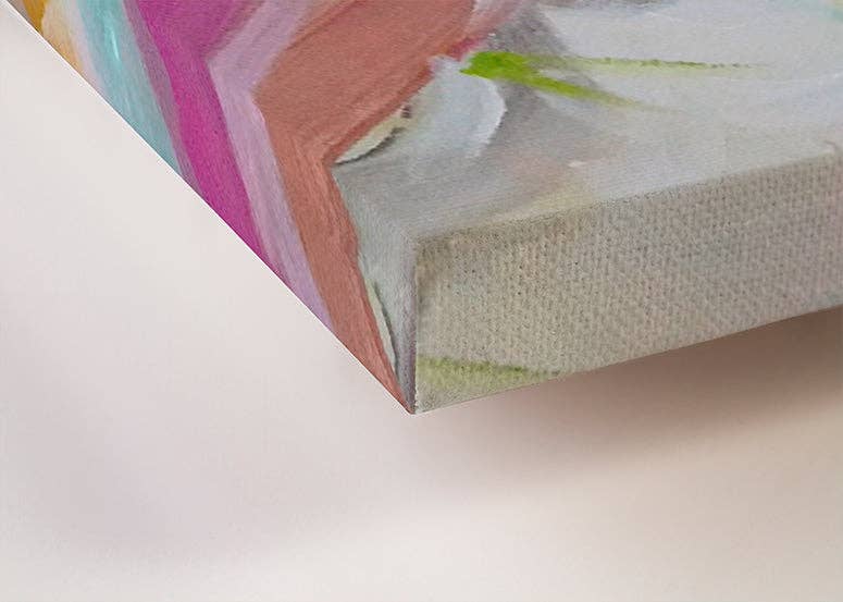 Bungalow Abstract Canvas Wall Art