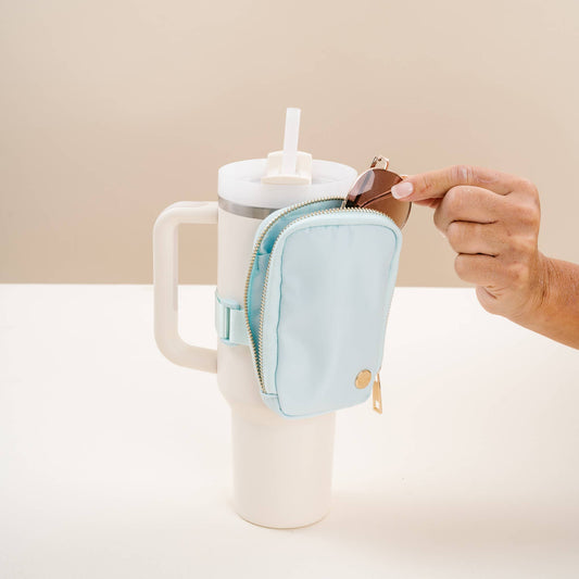 Tumbler Fanny Pack - Aqua