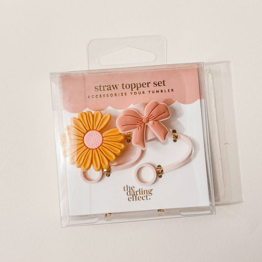Straw Topper Set-Tutti Frutti