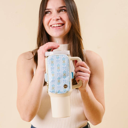 Tumbler Fanny Pack-Oh So Fancy Blue