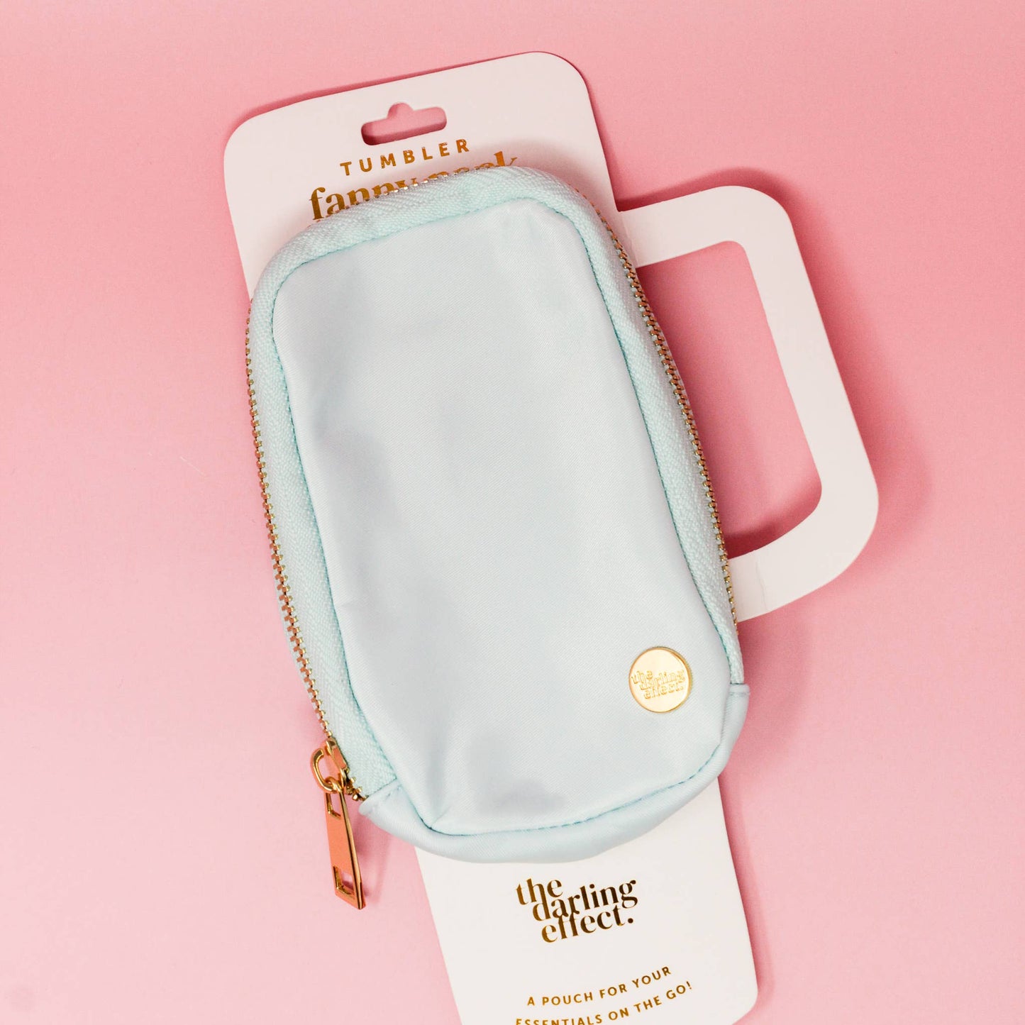 Tumbler Fanny Pack - Aqua